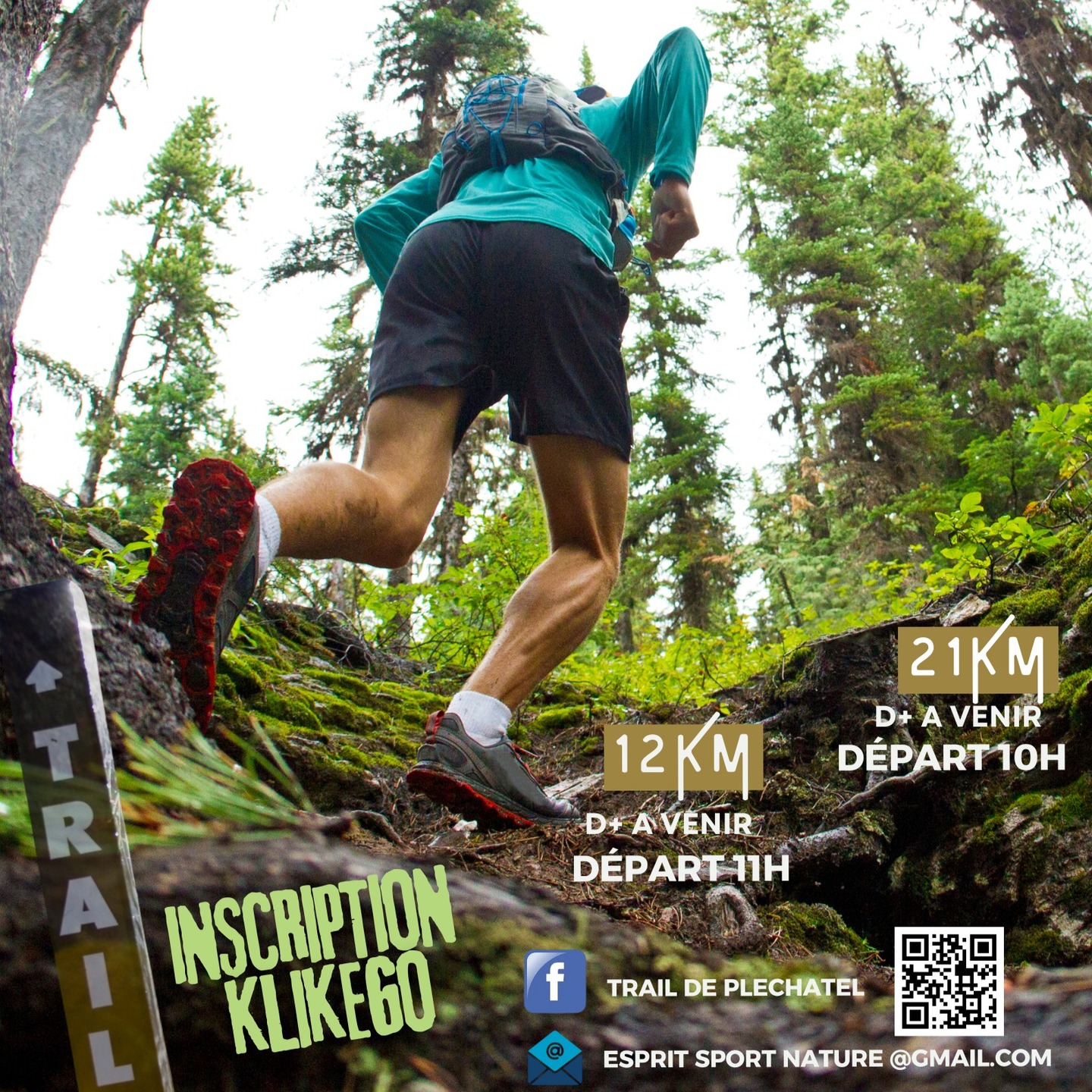🚑 Les Ambulances Bainaises sont heureuses de participer a la 1ère édition du Trail de Pléchatel en tant que partenaire. 🏃